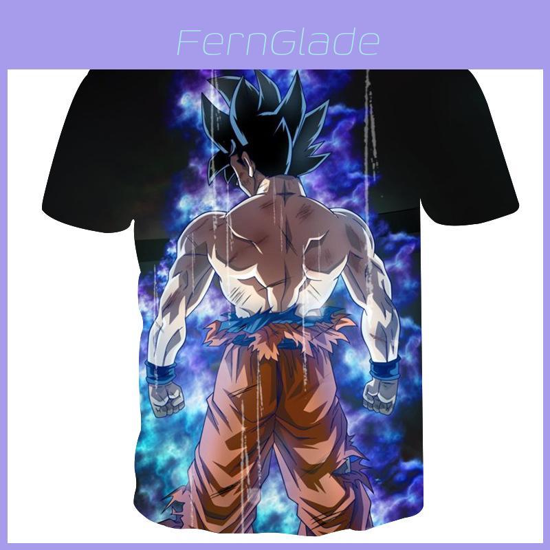 Изысканная 3D-печать Dragon Ball Z Веджета Гоку Супер Сайян Повседневная футболка Аниме Рубашки
