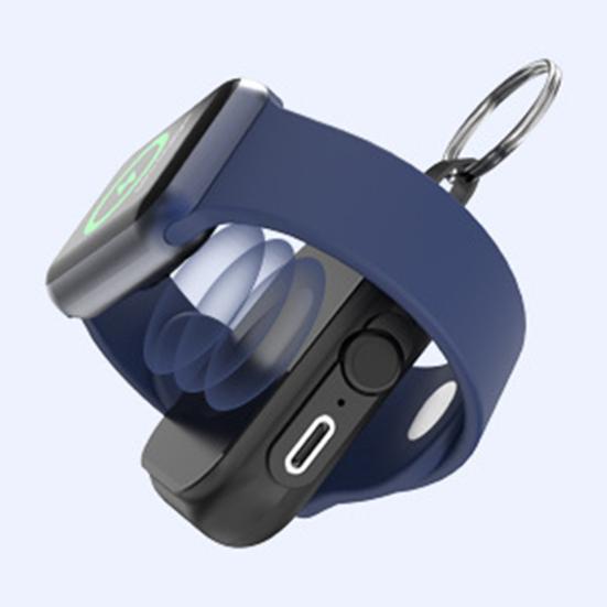 Портативное беспроводное зарядное устройство с функцией быстрой зарядки, магнитным присосом и многофункциональной защитой, зарядка часов Plug Play для iWatch 8 SE 7 6 5 4 3 2 1