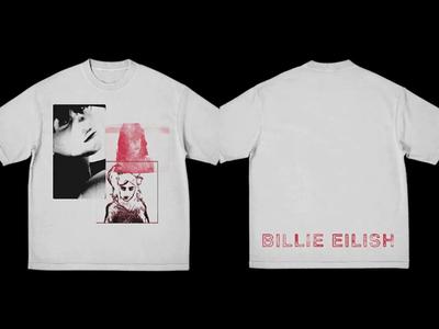 Футболка B-Billie Eilish 2023 Tour Concert, футболка в стиле хип-хоп с круглым вырезом и короткими рукавами, повседневная мода, унисекс, женская, роскошные высококачественные футболки
