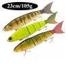 23cm 105g Floating Lure Wobblers 4 Sections Swimming Fishing Lure Jointed Fishing Lure Predators Bait