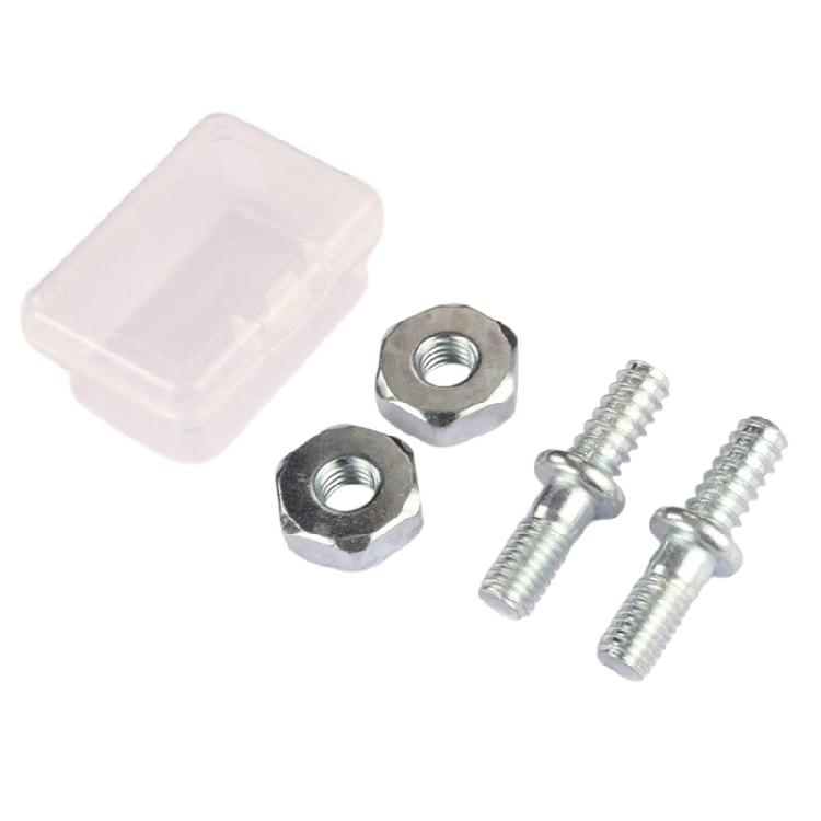 Replacement Metal Chainsaw Guide Plate Screw Nut Set for 180 381 Chainsaw Maintenance Screw Assembly Accessories