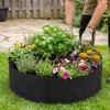 Circular Raised Garden Bed 7 Grids Divided Planter Planting Container  Indoor Outdoor Gardening