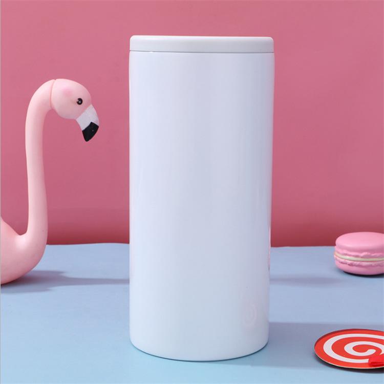 Охладитель для банок 12 унций Универсальная изолированная кружка из нержавеющей стали Легкий Эффективный Охладитель для банок с напитками для дома и улицы