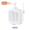 Bathroom Soap Pump Dispenser Portable Plastic Press Bottle for Soap Shower Lotion Hand Sanitizer Sub-Bottling Bottle