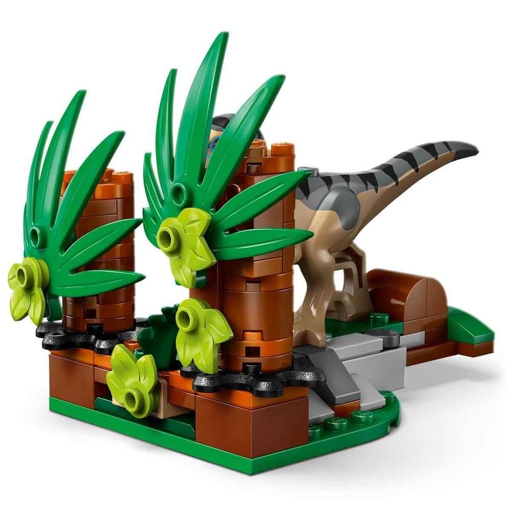 LEGO Мир Юрского периода Побег Раптора на Внедорожнике 76972 Игрушка для Мальчиков и Девочек