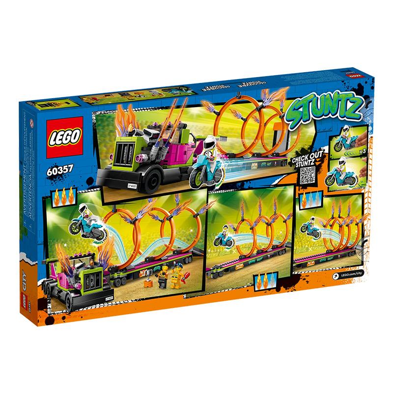 LEGO 60357 Трюковый грузовик и Огненное кольцо