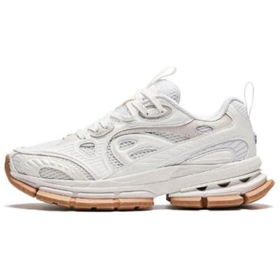 Удобные простые амортизирующие нескользящие низкие повседневные туфли женские кроссовки белые 122428805A-1