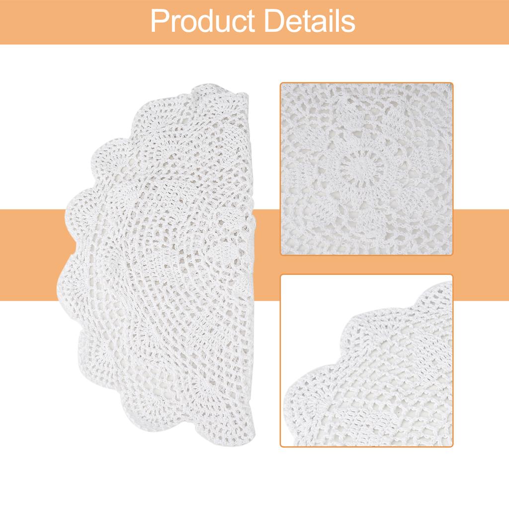 Home Doily Table Cloth Mat Cotton Countryside Vintage