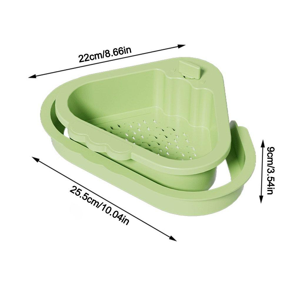 Cartoon Kitchen Drainage Basket Portable Vegetable Washer Creative Drainer