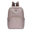 Solid Color Backpack Women Travel Large Capacity Backpack