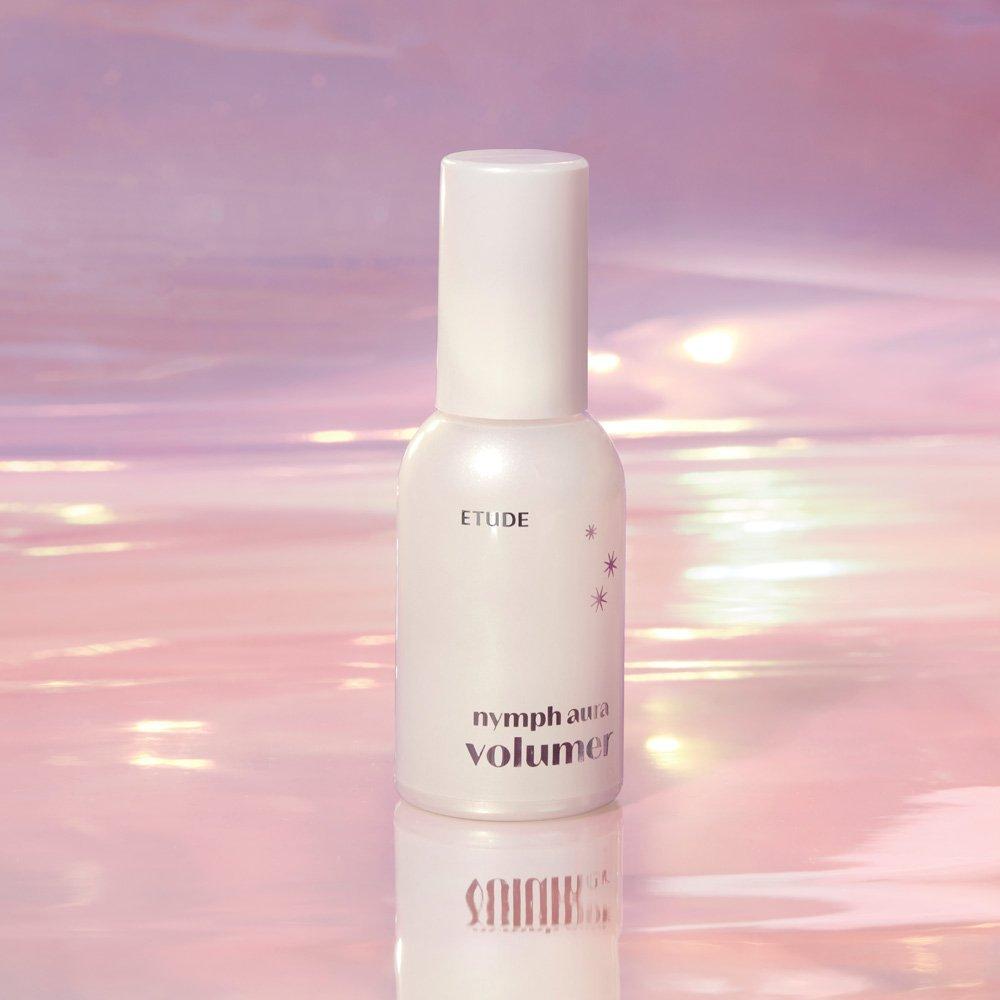 Etude Nymph Glow Volumer 24г + Очищающая пенка 20мл Бесплатно / Сияющая кожа / Водная сияющая кожа