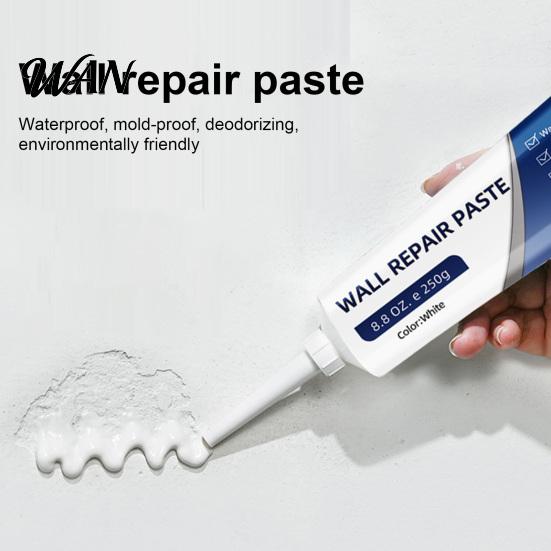Drywall Repair Kit 1/2/3 Sets with Scraper, Sandpaper, Nozzle, Quick Drying Wall Mending Agent Scraper for Holes & Cracks, Efficient Paste DIY
