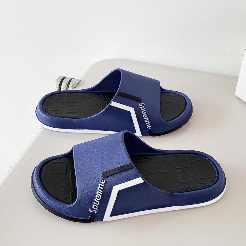 Мужские тапочки 2024 года: Модный, стильный и универсальный. Износостойкий и нескользящий, идеально подходит для использования на открытом воздухе дома или в общежитиях.