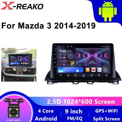 Android 13 автомобильное радио для Mazda 3 Axela 2014 2015 2016 2017 2018 2019 автоплеер навигация GPS мультимедиа Carplay нет 2din DVD