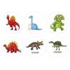 Self Adhesive Kids Teacher Reward Stickers Children's Cartoon Stickers Encourage Sticker Dinosaur