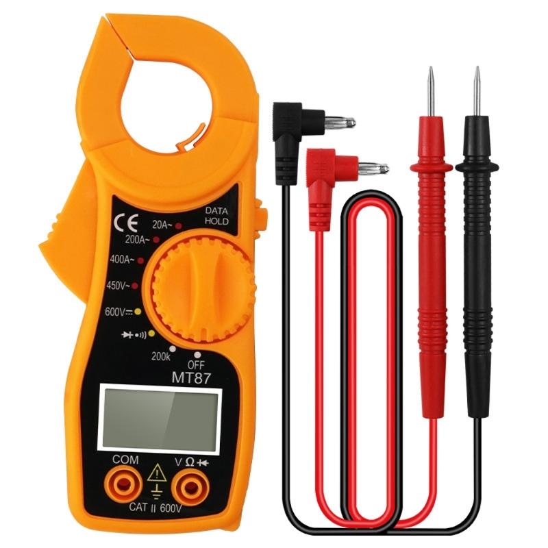 Multifunction Multimeter With NCV Technology Rotatable Dials Data Retention And Ergonomic ABS Construction 25mm Jaw Opening