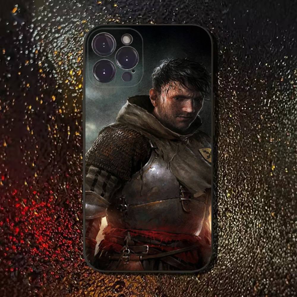 Чехол для телефона Kingdom Come Deliverance для iPhone 17,16,15,14,13,12,11 Plus,Pro Max,XS,X,XR,SE,Mini,8,7, Мягкий силиконовый черный чехол