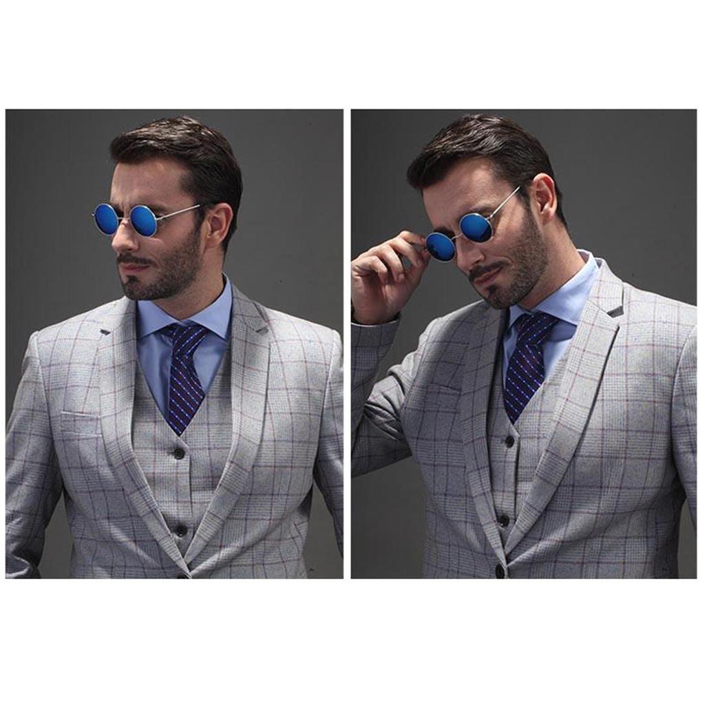 Новые брендовые дизайнерские классические поляризационные круглые солнцезащитные очки для мужчин, маленькие винтажные очки в стиле ретро