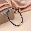 Colorful Bamboo Joint Bangle Stainless Steel Stainless Steel Bangle Enamel Resin Bracelet  Fashion