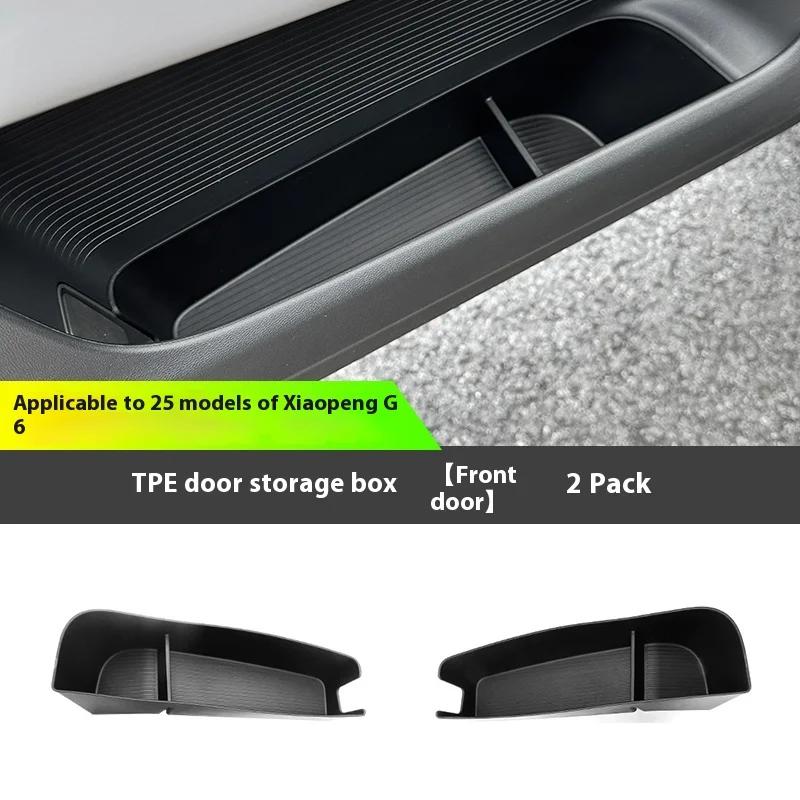 Car Storage Box Fit for Xpeng G6 2023 2024 2025 Xiaopeng G6 Door Storage Box Waterproof Special Automobile Supplies Accessories