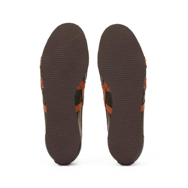 ONITSUKA TIGER Runspark Износостойкие Кроссовки с Низким Верхом Повседневные Унисекс Черные Коричневые Кроссовки 1183C442-200