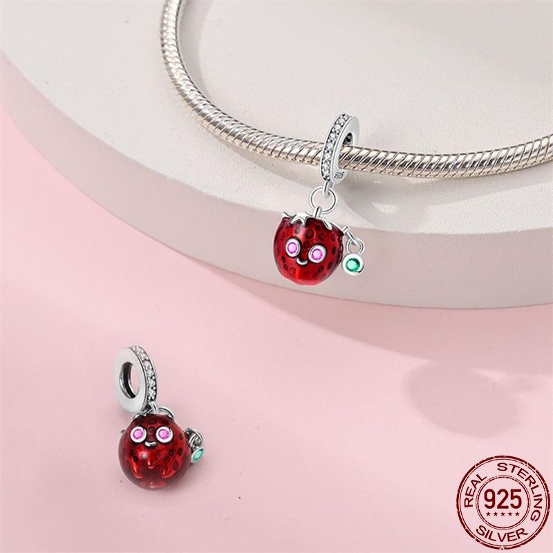 Подходит для браслета Panoriginal 3 мм 100% медь Серия Afternoon Tea Подвеска Шарм Для женщин Ювелирные изделия DIY Изящный подарок