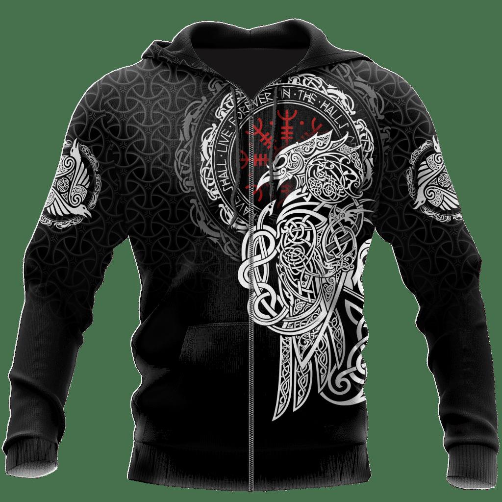 Весенний мужской топ на молнии, свободный и удобный кардиган с капюшоном с 3D цифровым принтом татуировки