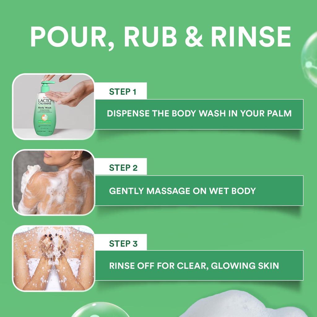 Lacto Calamine Гель для душа с салициловой кислотой, сменный пакет 500 мл, упаковка 1 шт. Для гладкой чистой кожи
