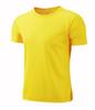 Quick-drying crew neck sports T-shirt gym fitness shirt training running T-shirt men's breathable sportswear