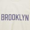 New Era Brooklyn Dodgers Футболка с флагом Кремовый 15147546