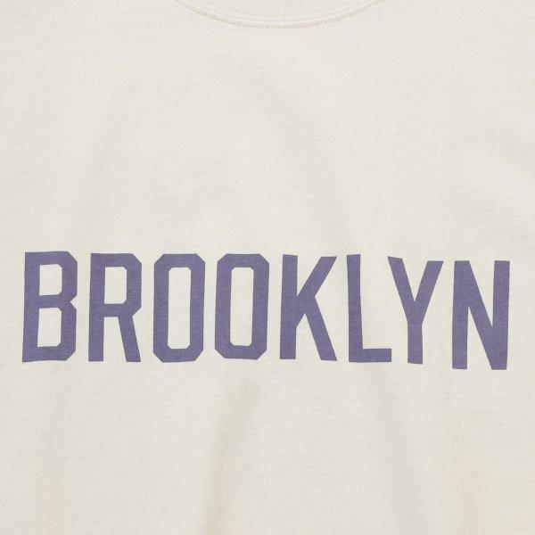 New Era Brooklyn Dodgers Футболка с флагом Кремовый 15147546