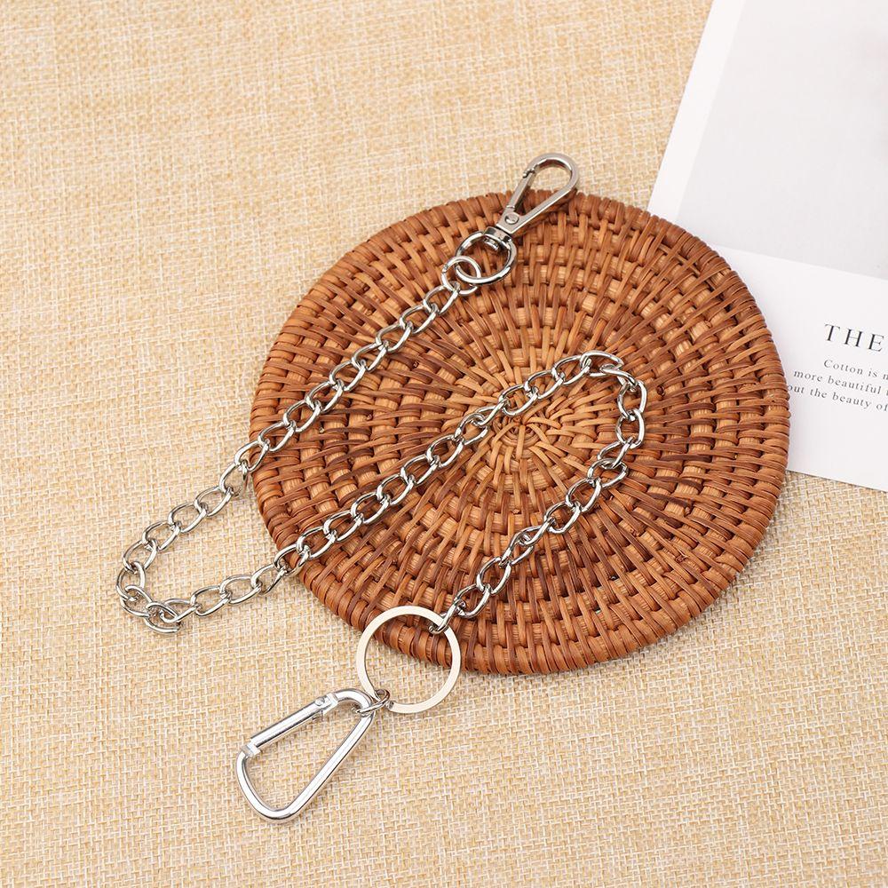 Long Trousers Rock Punk Jean Keychain Clip Keyring Wallet Belt Chain HipHop Jewelry