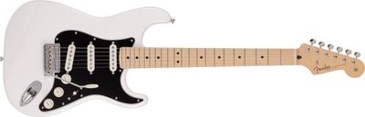Fender гитара с короткой мензурой Сделано в Японии Junior Collection Клен Арктический Белый с мягким чехлом Stratocaster®, Накладка грифа,