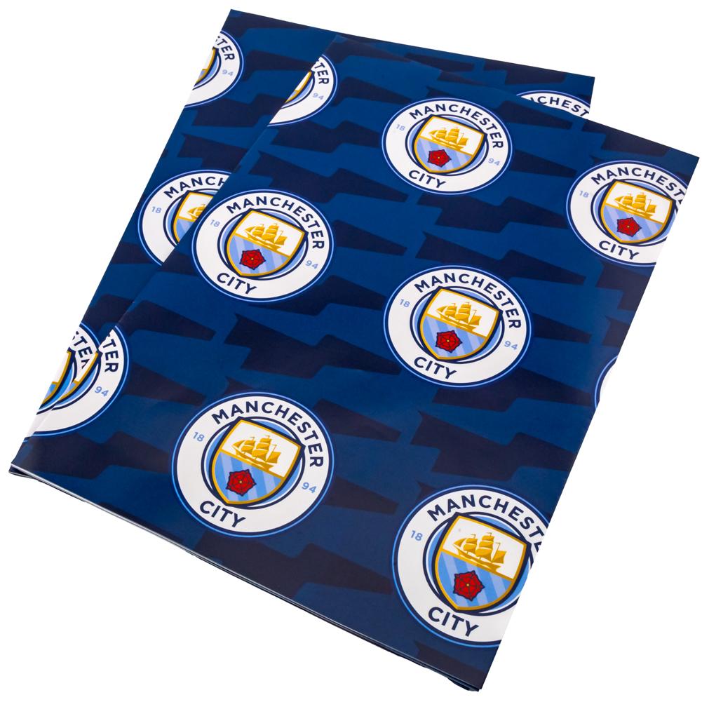 Листы подарочной упаковки Manchester City FC Crest (Упаковка из 2 шт.)
