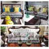 Чехол для дивана с европейской вышивкой, Нескользящий чехол для дивана из синели, домашний декор, четырехсезонные универсальные чехлы для диванов, защита для подушек