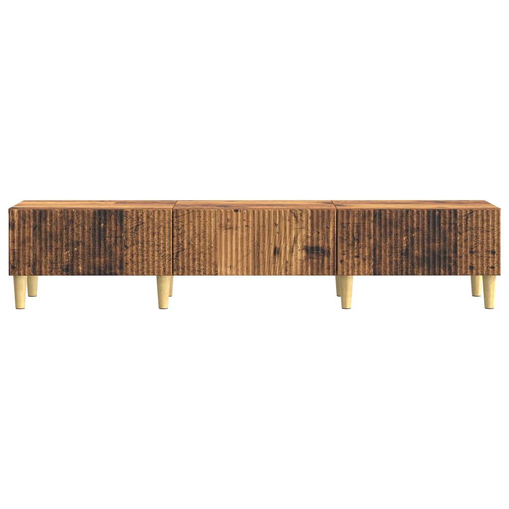 TV Cabinet Reclaimed Wood Look 147 x 34.5 x 30 cm Particleboard