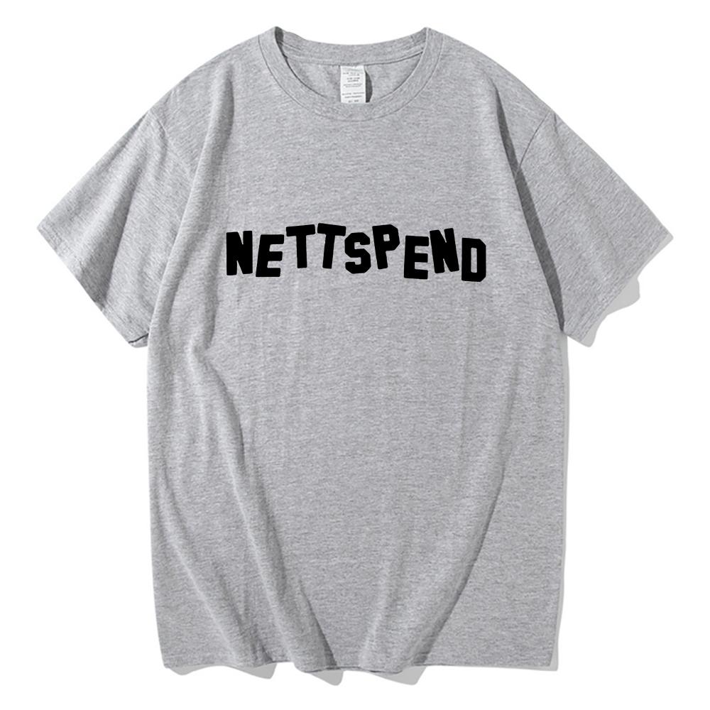Футболка Netttspend Кризис раннего возраста 2026 Модная одежда для мужчин и женщин Хлопковая одежда Графический топ Высококачественная футболка