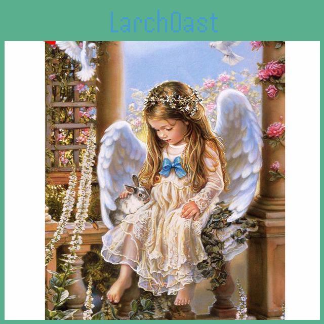 Mosaic Embroidery 5d Diamond Diy Fairy Angel Diamond Paintings Full Rhinestone
