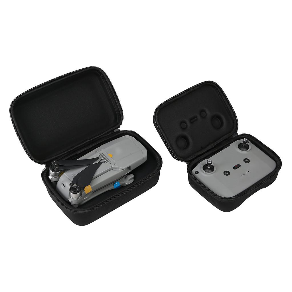 Storage Case for Mini Drone and Remote Controller Portable Hard Shell Carrying Bag with Zipper Closure Suitable for Compact Drone Accessories