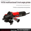 YATO Rechargeable Lithium Battery Angle Grinder: High-Power Cutting and Polishing Machine