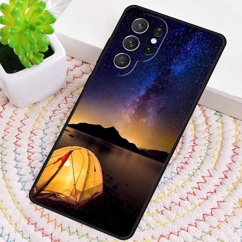 Кемпинг Природа Горы мягкий Чехол для телефона для Samsung Galaxy note 10 pro S26 Ultra S23 S24 FE S25 S21 S22 PLUS ударопрочный Чехол