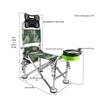 Wen Zhi Wu Camouflage Foldable Fishing Recliner Chair