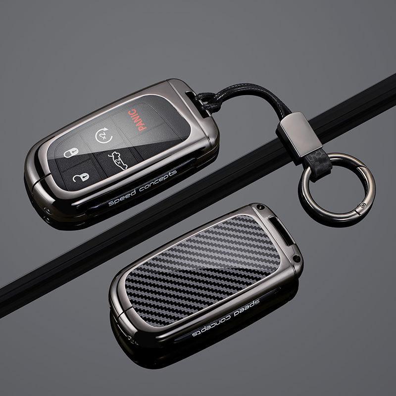 Чехол для ключей Jeep для Compass, Cherokee, Renegade, Grand Commander и Grand Cherokee - Мужская сумка-кошелек с пряжкой