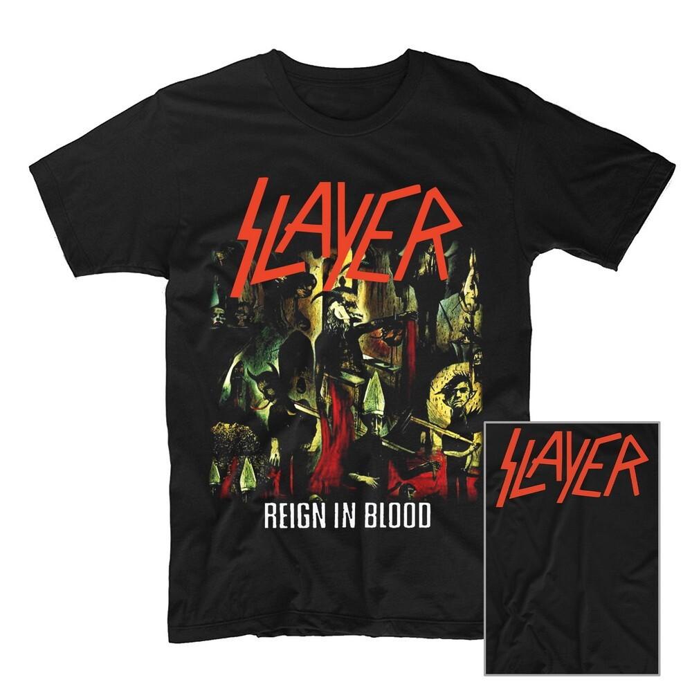 Slayer Reign In Blood T-Shirt Tee MEN'S WOMEN'S S M L XL 2/3/4/5XL