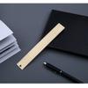 18 см креативный ретро латунный измерительный инструмент линейка измерительный инструмент DIY толстый чертеж медная линейка инструмент канцелярские принадлежности металл