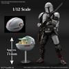 Bandai Hobby Mandalorian Glog Bandai Spirits Star Wars Character 1/4 Scale Plastic Model Kit