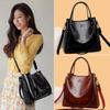Handbag Large Capacity Crossbody Bag Women Fashion Temperament Elegant Bag Middle-aged Simple Shoulder Bag