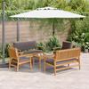 vidaXL 5-Piece Garden Sofa Set with Cushions Solid Acacia Wood 3331814
