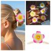 Pearl Flower Hair Claw Bohemia Barrettes Large Shark Clip Creative Flower Hair Clip Beach