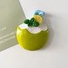 3D Coconut Drink Fridge Magnet Summer Beach Resin Coconut Juice Magnetic Refrigerator Accessories Home Office Kitchen Decoration